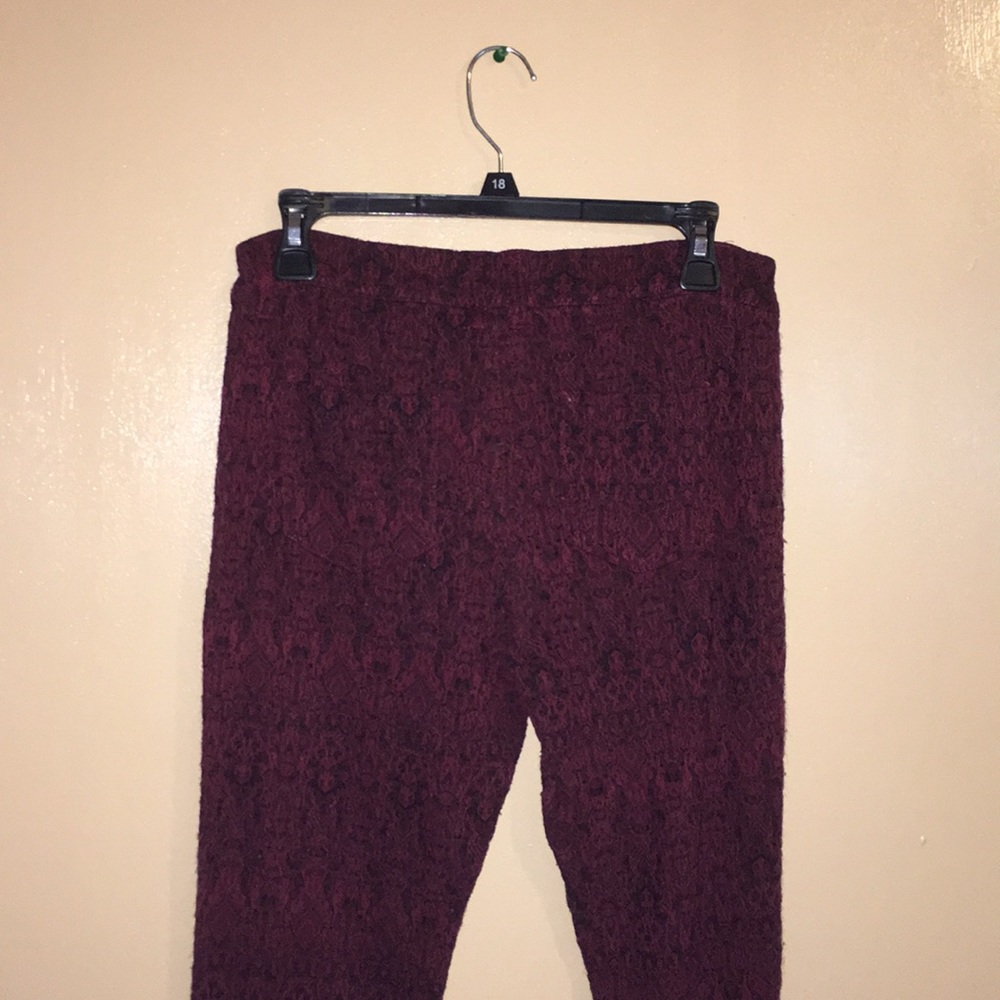 Maroon Jeans - Picture 4 of 4